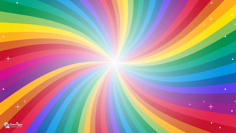 As cores influenciam emoções e ajudam a equilibrar energia, humor e bem-estar no dia a dia mistura de cores vibrantes representando energia, equilíbrio e harmonia